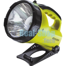 Фонарь JazzWay светодиодный аккумуляторный AccuF6-L3W-gn зеленый