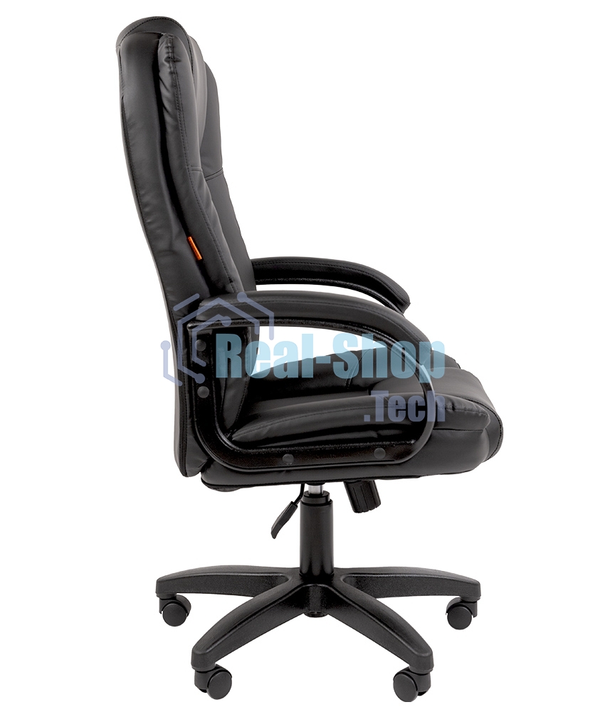 Кресло офисное Chairman 600LT чер.пласт экопремиум черный