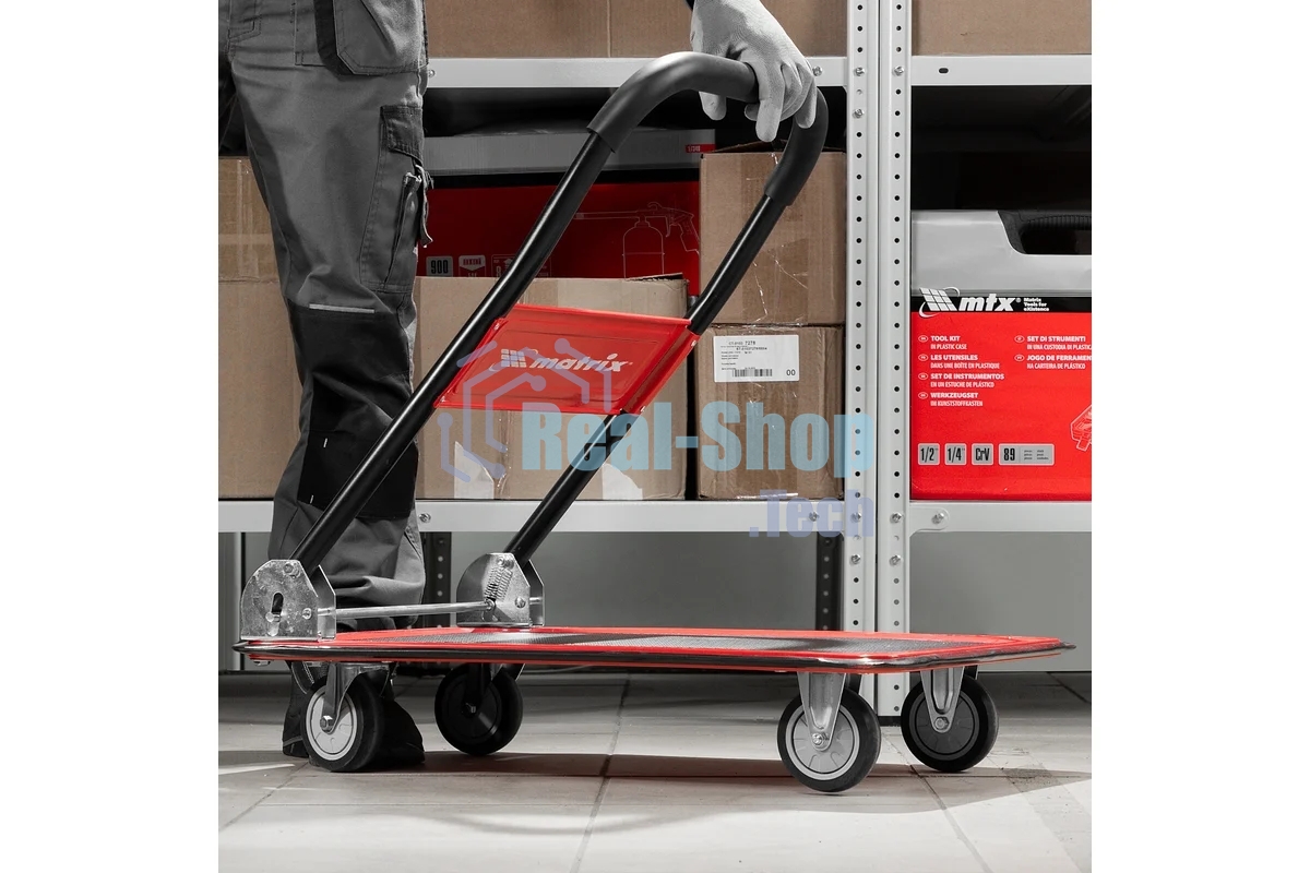 Тележка хозяйственная Matrix грузоподъемность 150 кг