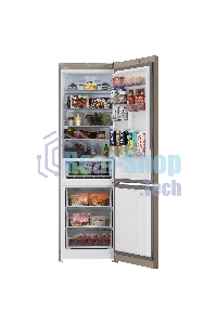 Холодильник Hotpoint HT 7201I BZ O3 бронзовый двухкамерный 239/83л морозилка снизу, No Frost