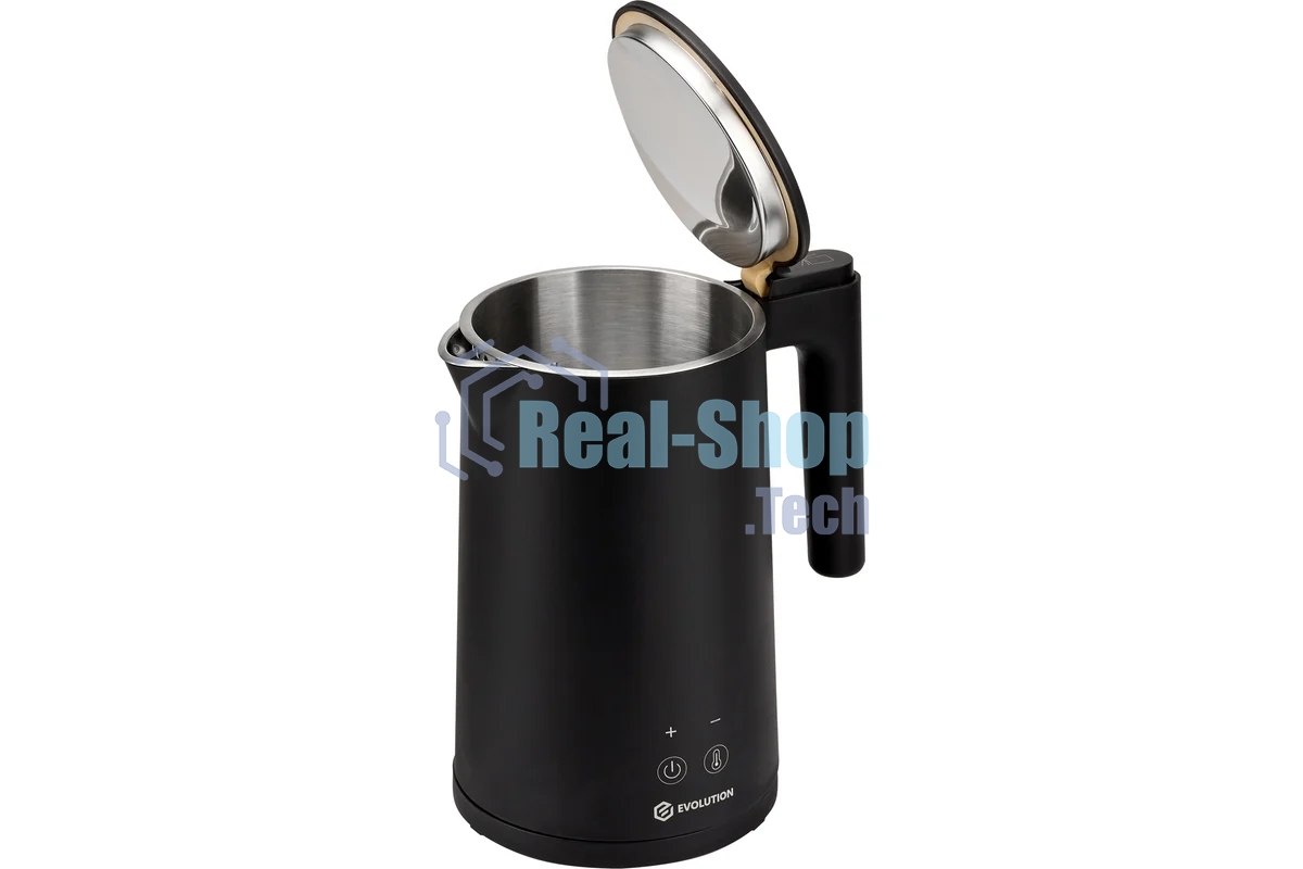 Чайник электрический EVOLUTION KP17222 LED черный