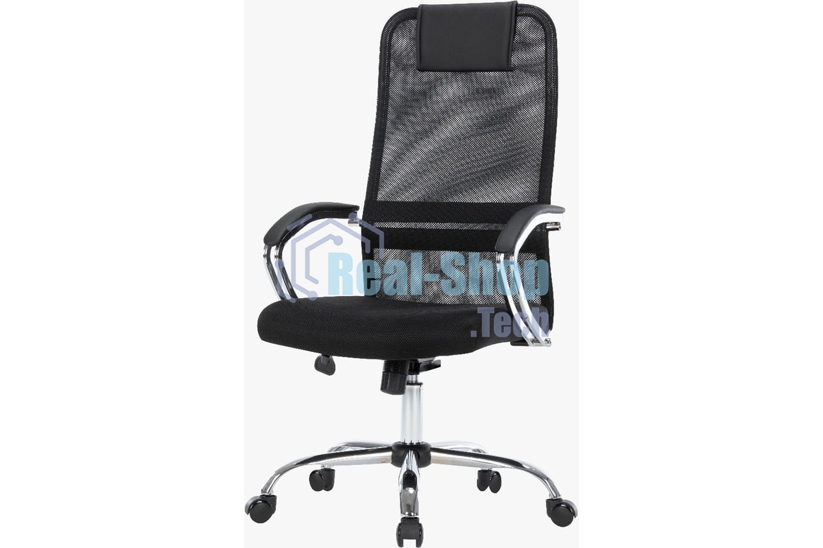 Кресло офисное Chairman CH612 chrome черный (7145933)