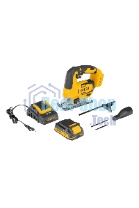 Лобзик аккумуляторный Denzel CJH-20-80, Li-Ion, 20 В