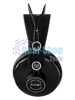 Проводные наушники Axelvox AX81 черный, полноформатные