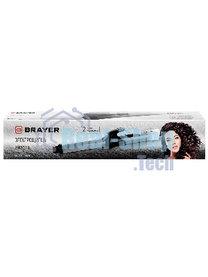 Щипцы для завивки волос BRAYER BR3211 серый, 32 мм, 200 °C, 6 режимов