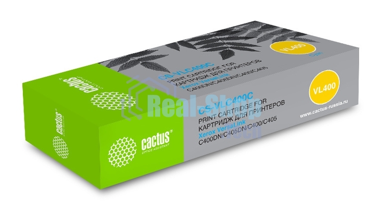 Картридж лазерный Cactus CS-VLC400CRU 106R03534 голубой (8000 стр.) для Xerox VersaLink C400DN/C405DN/C400/405/C400N/C405N/