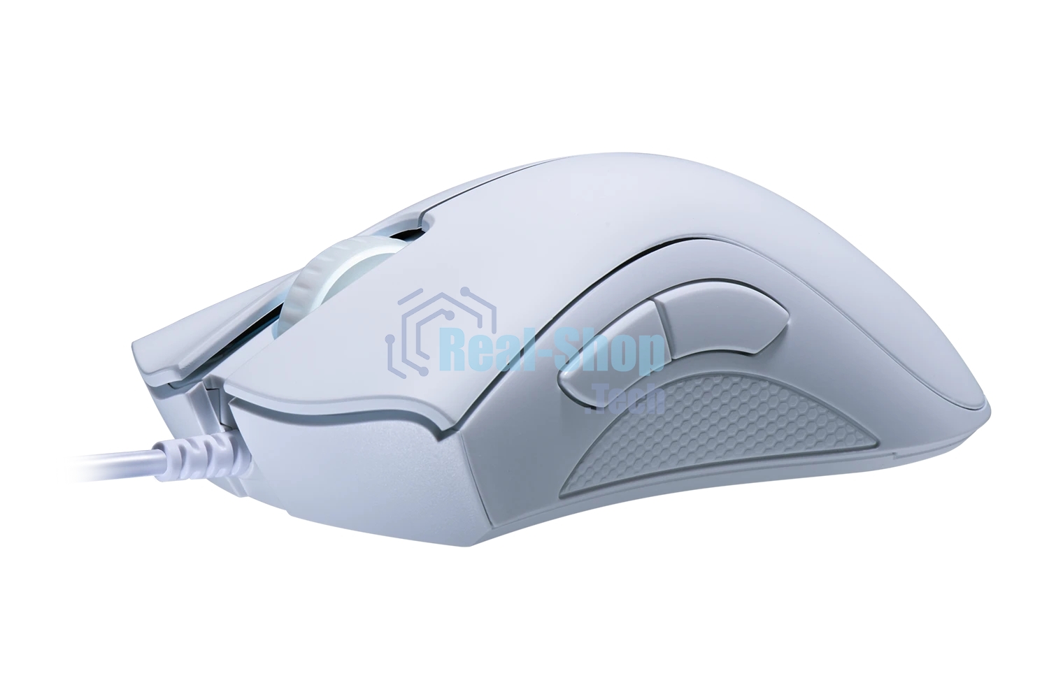 Мышь проводная Razer DeathAdder Essential белый, 6400 dpi, USB, кнопки - 5