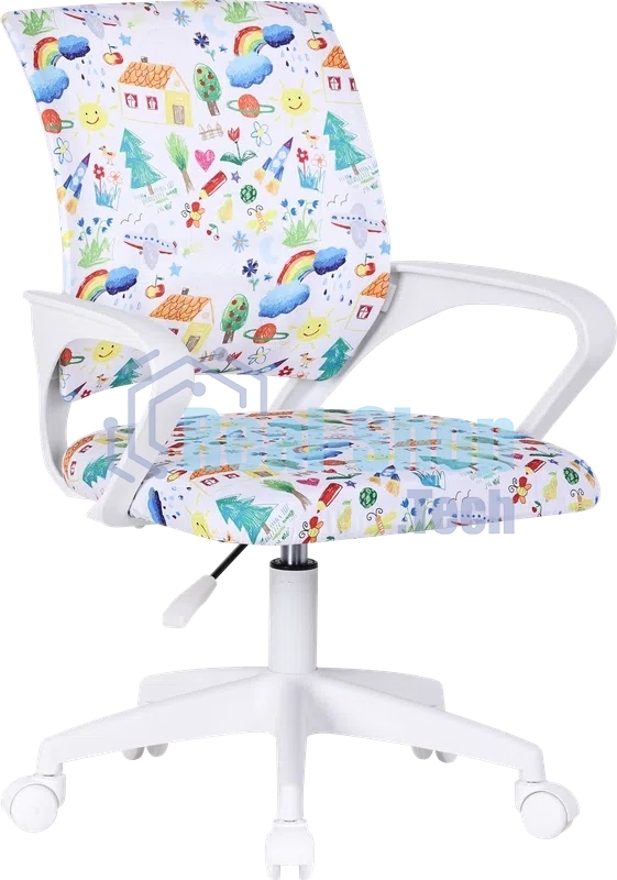 Кресло компьютерное детское Defender Fiesta Детск. рисунок, ткань, класс 1