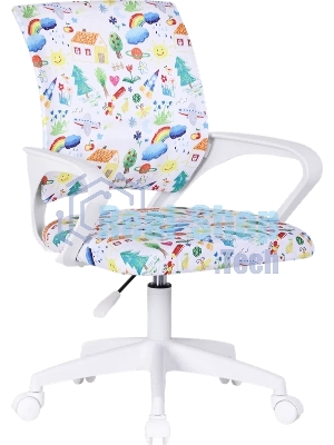 Кресло компьютерное детское Defender Fiesta Детск. рисунок, ткань, класс 1