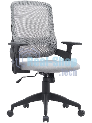 Кресло компьютерное Cactus CS-MC313-BKGY черный/серый, сетка/ткань