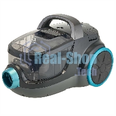 Пылесос DELTA LUX DL-0836 черный с бирюзовым