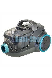 Пылесос DELTA LUX DL-0836 черный с бирюзовым