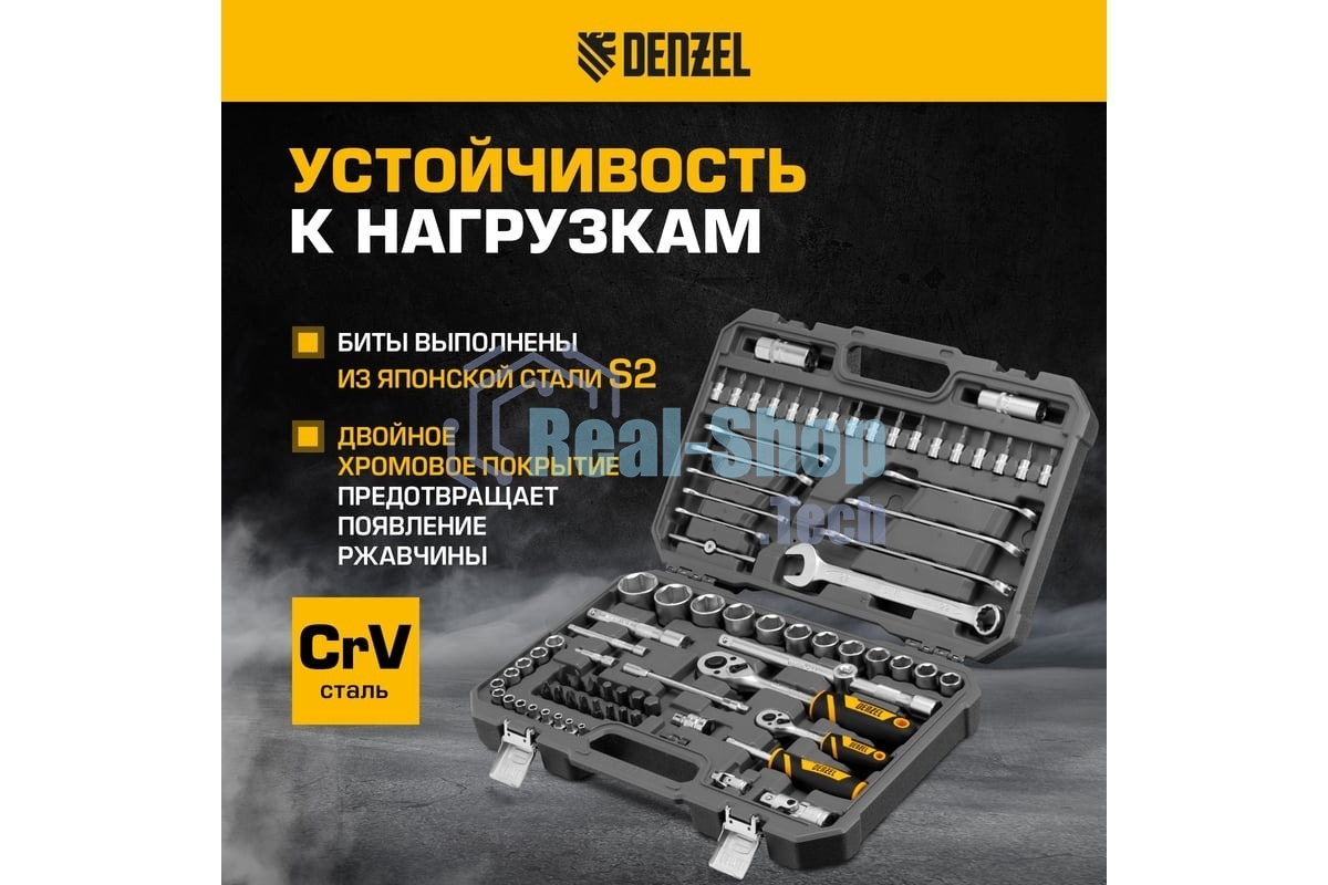 Набор инструментов Denzel 1/2
