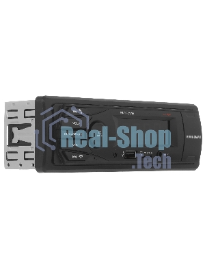 Автомагнитола Soundmax SM-CCR3169B, 1 DIN, Bluetooth, USB Type-A, AUX