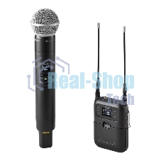 Ручной передатчик SHURE SLXD2/SM58=-H56 с капсюлем SM58. Частота UHF 518-562 МГц