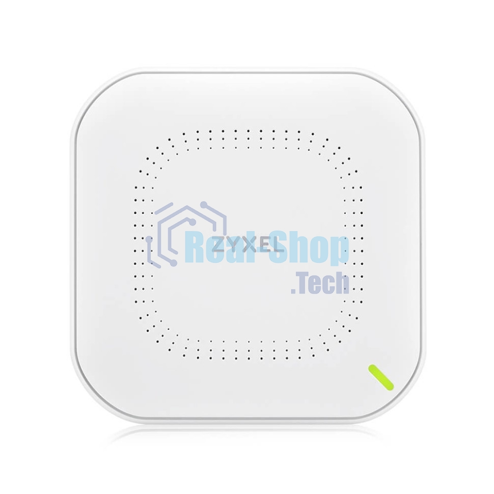 Точка доступа Zyxel NebulaFlex NWA50AX PRO, WiFi 6, 802.11a/b/g/n/ac/ax (2,4 и 5 ГГц), MU-MIMO, антенны 3x3, до 575+2400 Мбит/с, 1xLAN 2.5GE, PoE, без поддержки Captive portal и WPA-Enterprise, защита от 4G/5G, БП в комплекте