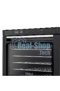 Сушка для фруктов и овощей Kitfort КТ-1962 6под. 1000Вт черный