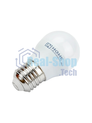 Лампа светодиодная IN HOME 4690612020600 LED-ШАР-VC 11 Вт 230В E27 3000К 1050 лм