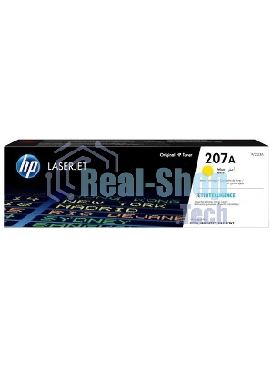 Картридж лазерный Colouring CG-W2212A (№207A) Yellow без чипа (1250 копий) для принтеров HP Color LaserJet Pro M255dw/M282nw/M283fdn/M283fdw