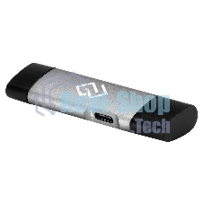 Кард-ридер Digma CR-СU2520-G/серый/SD/TF/micro-SD/micro-SDXC/miсro-SDHC/USB 2.0/Type-C/алюминий