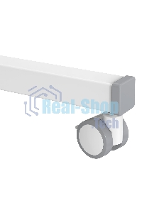 Стол для ноутбука Cactus VM-FDE101 столешница МДФ белый 80x60x123см (CS-FDE101WWT)