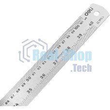 Линейка стальная Deli DL8100Y 1000мм нержавеющая сталь