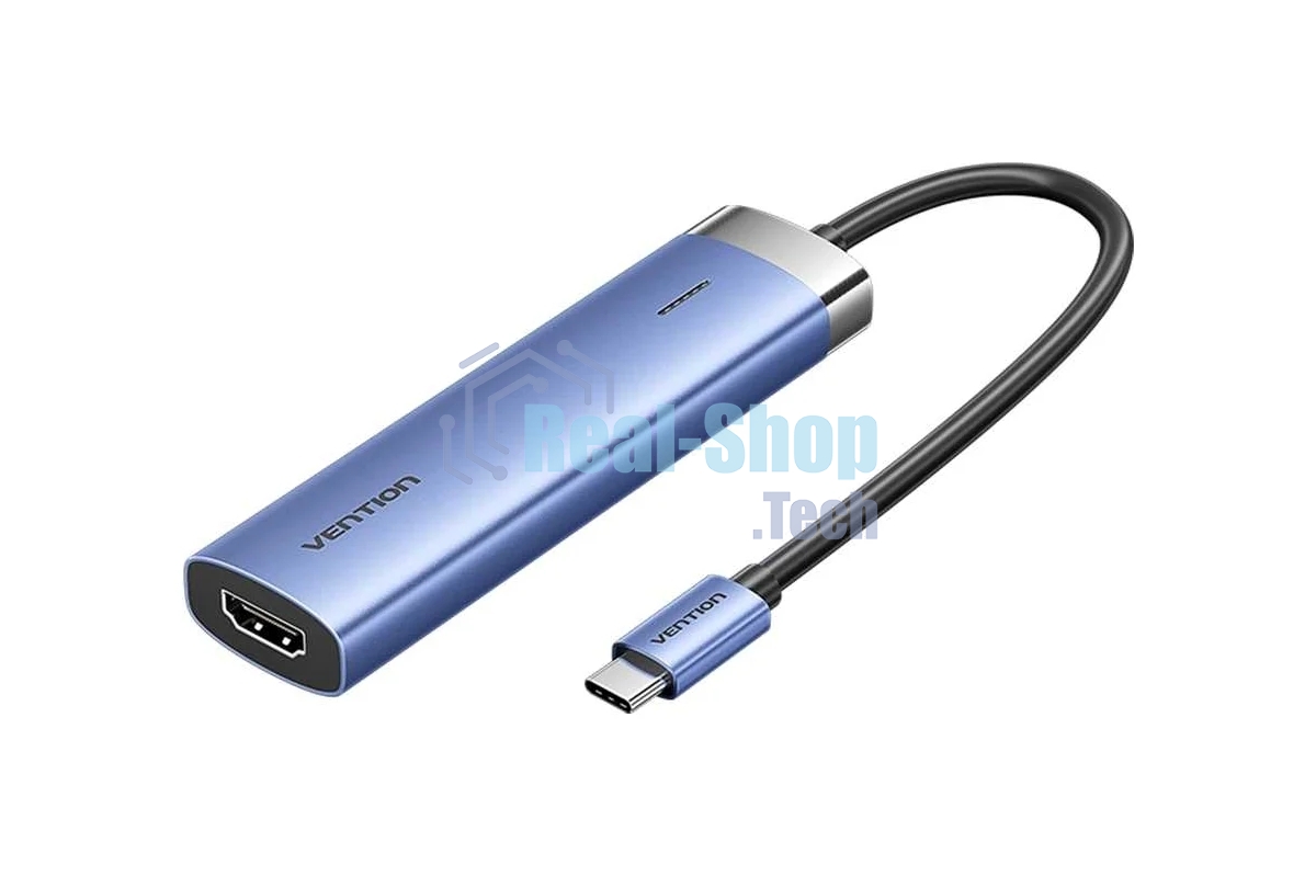 Мультифункциональный хаб Vention USB Type C 5 в 1