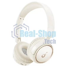 Беспроводные/проводные наушники Soundcore H30i белый, накладные, Bluetooth + проводной, складная конструкция, до 70 ч