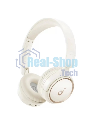 Беспроводные/проводные наушники Soundcore H30i белый, накладные, Bluetooth + проводной, складная конструкция, до 70 ч