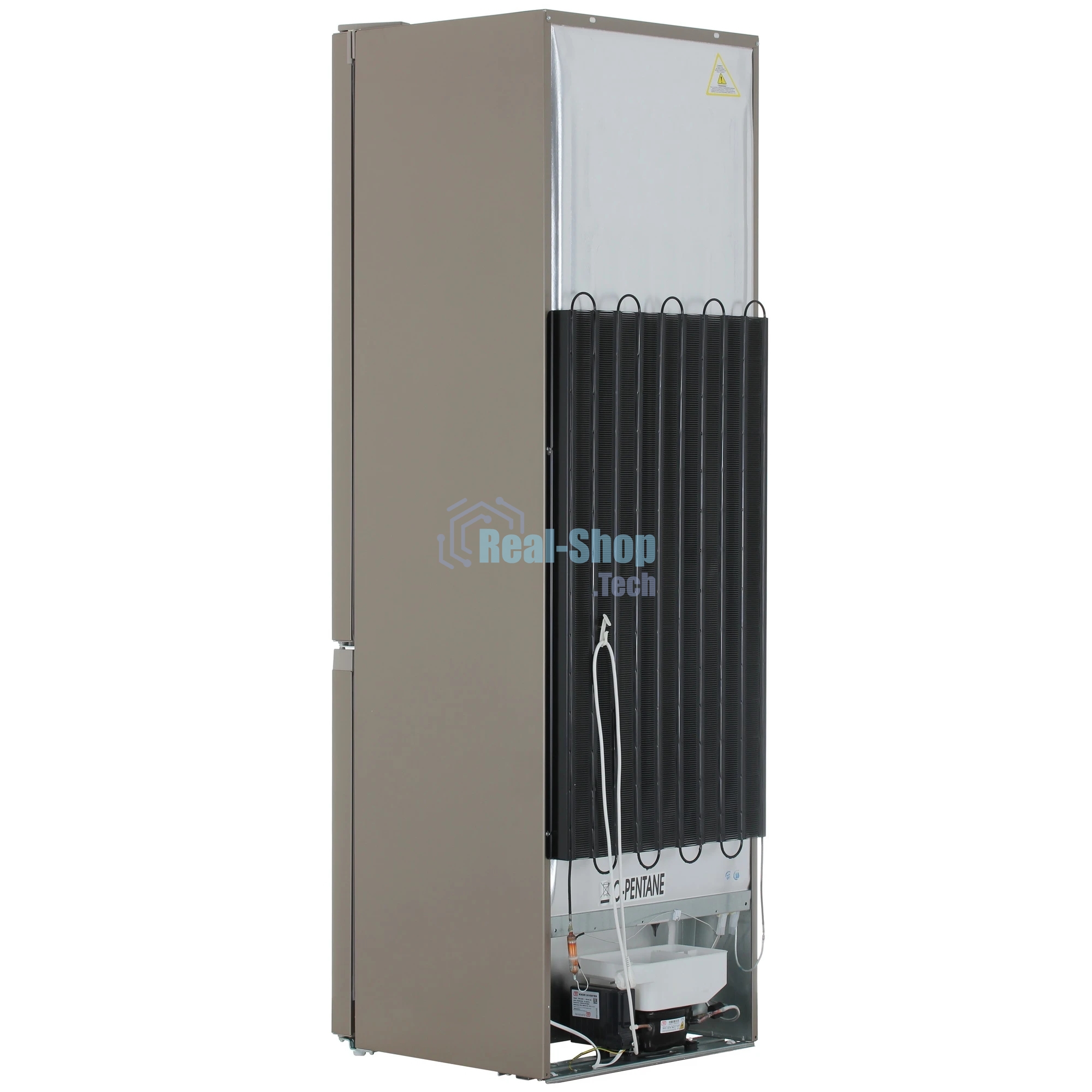 Холодильник Hotpoint HT 7201I BZ O3 бронзовый двухкамерный 239/83л морозилка снизу, No Frost