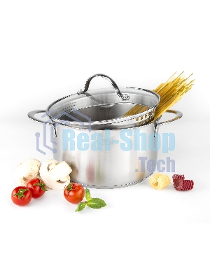 Кастрюля TalleR TR-17252 2,2 л.Сталь 18/10, толщина дна/стенки 3,2/0,6 мм.