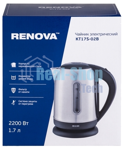 Чайник электрический Renova KT17S-02B