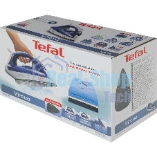 Утюг Tefal FV1711E0 синий/белый, 1800 Вт, 20 г/мин, 80 г/мин, 200 мл