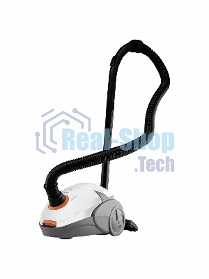 Пылесос Blackton Bt VC1401B белый/оранжевый, 350/1400 Вт, уборка сухая, пылесборник мешок 1,5 л