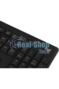 Комплект клавиатура+мышь Logitech MK295 беспроводной, USB, чёрный