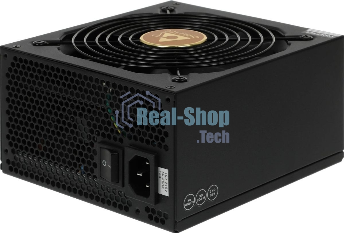 Блок питания Chieftec BDF-1000C, 1000Вт, 80 PLUS Bronze, 140мм, модульный, черный