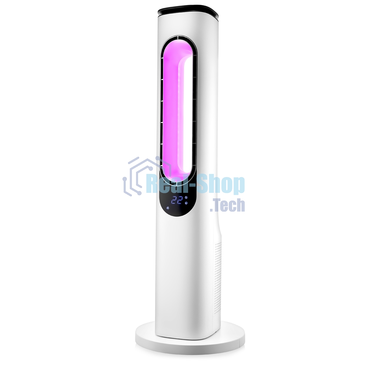 Вентилятор BRAYER BR4950 белый, напольный, 50 Вт, 3 скорости