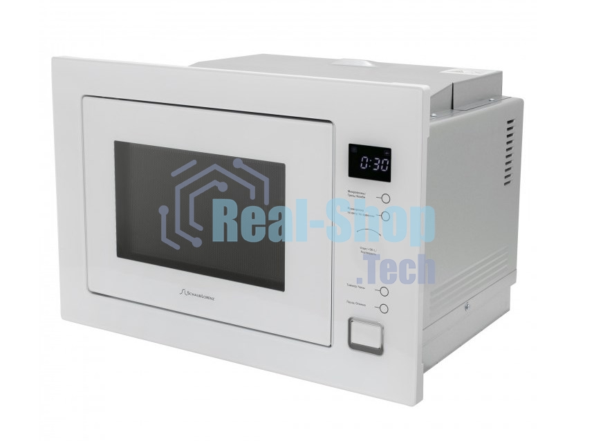 Микроволновая печь встраиваемая Schaub Lorenz EL25D белый, 25 л, 900 Вт, переключатели - сенсор