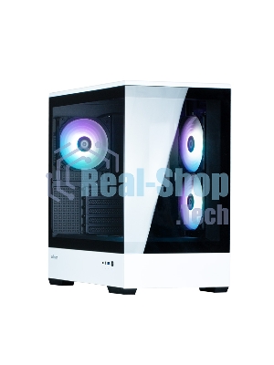 Компьютерный корпус ZALMAN P30 BW, MATX, BLACK/WHITE, WINDOW, 2x3.5