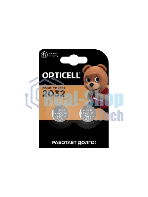 Элемент питания литиевый CR2032 (блист. 2шт) Specialty Opticell 5060002