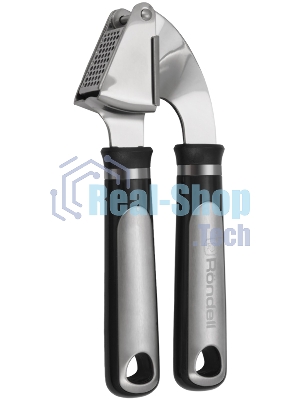 Чеснокодавилка Rondell Craft RD-1876 черный/стальной упак.: картонная подложка