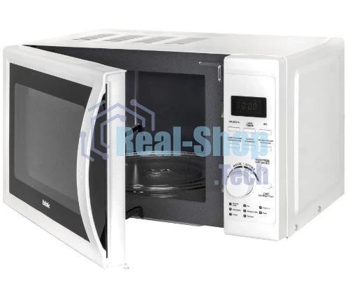 Микроволновая печь BBK 20MWS-719T/WG белый, 20 л, 700 Вт, переключатели -поворотный механизм/кнопки