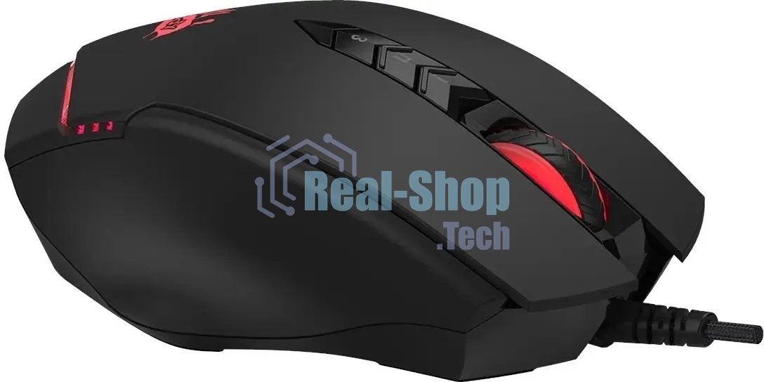 Мышь проводная A4Tech Bloody V8 черный, 3200 dpi, USB, кнопки - 8