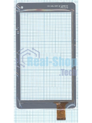 Сенсорное стекло (тачскрин) QSD E-C7119-01, белое