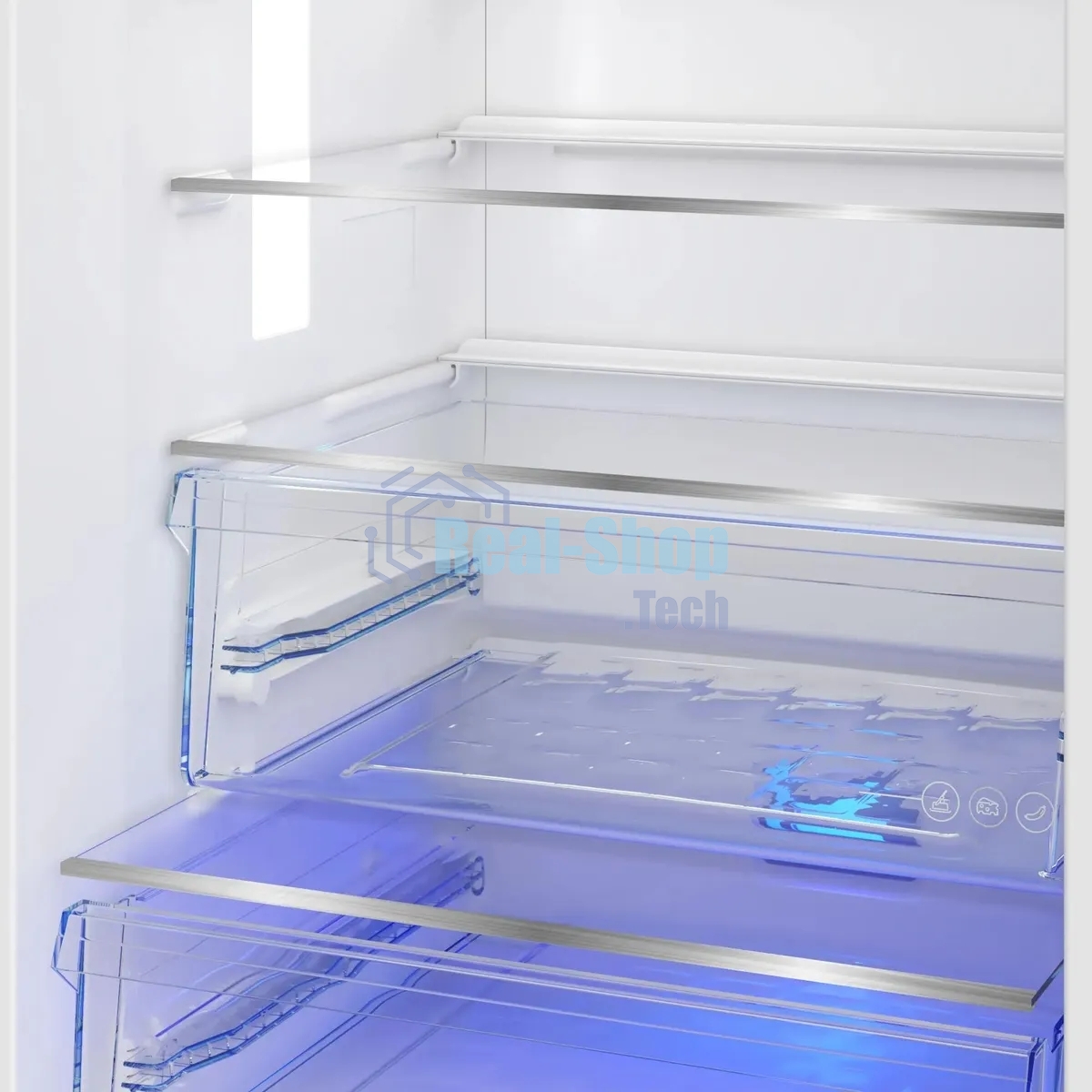 Холодильник Beko B3RCNK402HW белый двухкамерный 257/100л морозилка снизу