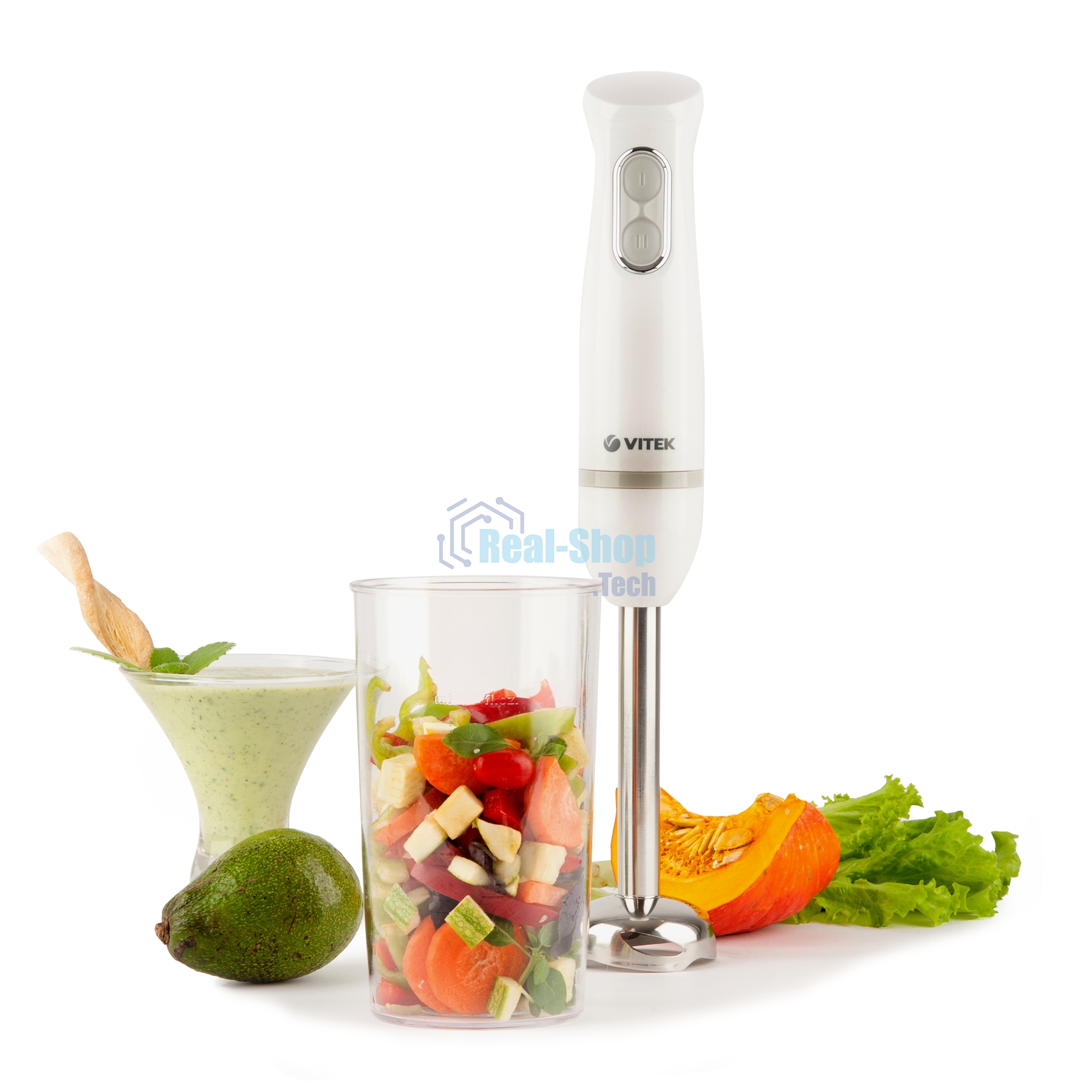 Блендер VitekVT-3413 W белый