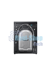 Стиральная машина Samsung WW80AG6L28BB черный, загрузка фронтальная 8 кг, 1200 об/мин, класс: A+++