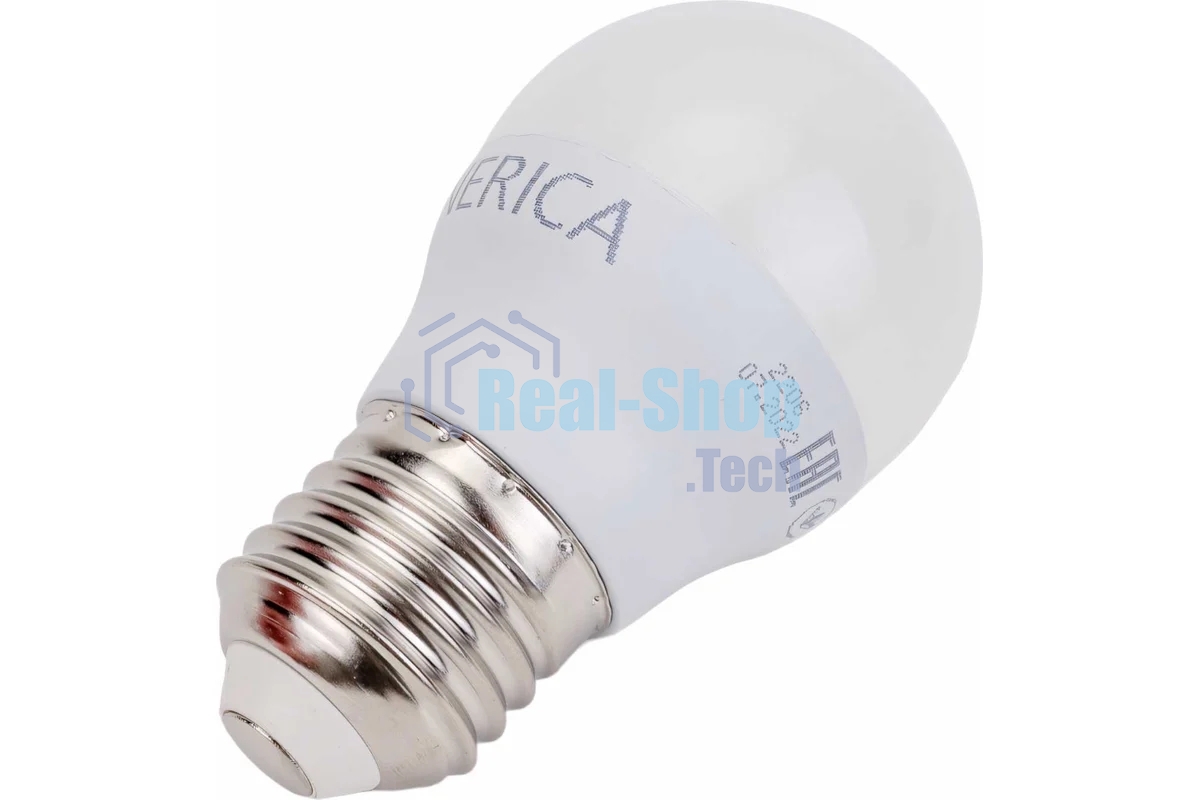 Лампа светодиодная GENERICA LL-G45-12-230-30-E27-G G45 12 Вт шар 3000К E27 230В