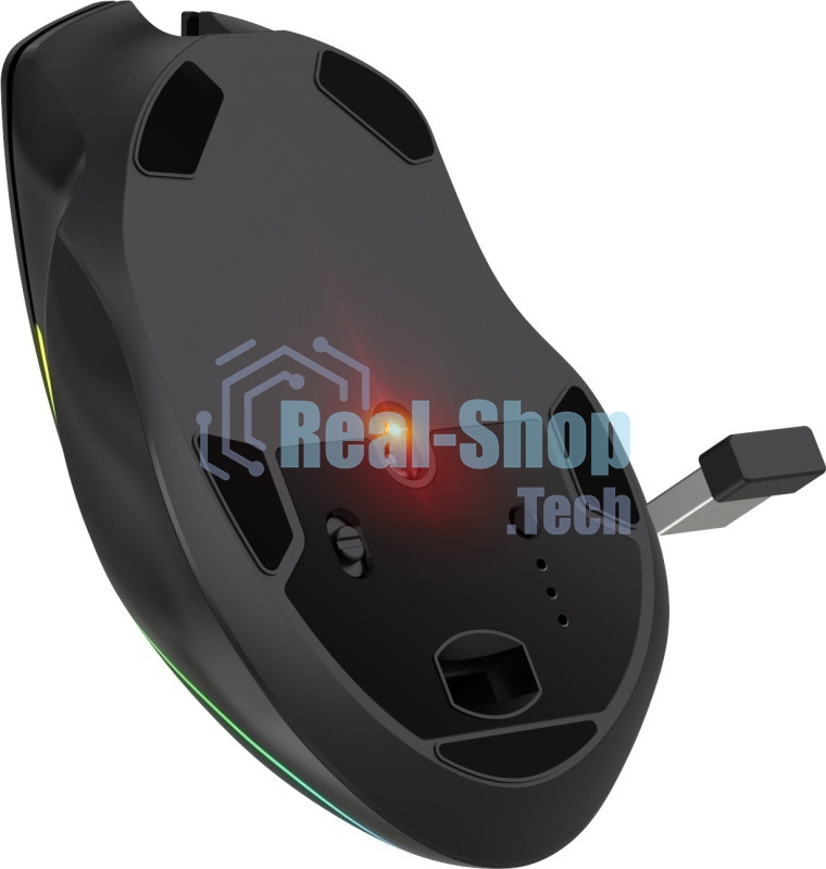 Мышь беспроводная/проводная Defender Immortal GM-421 черный, 10000 dpi, радиоканал, Bluetooth, USB, кнопки - 9