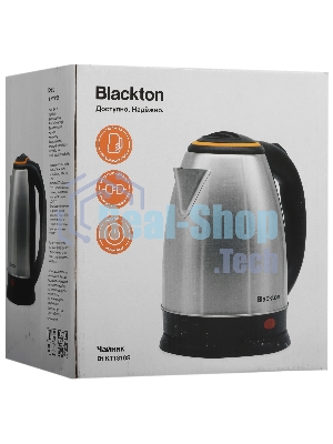 Электрочайник Blackton Bt KT1810S сталь/оранжевый, 1.8 л, 1500 Вт